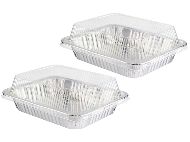9x9 inch foil pans with lids